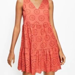Loft Eyelet Dress